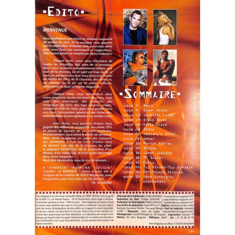 Voice magazine |Premier Numéro