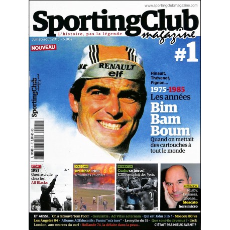 SPORTING CLUB MAGAZINE |Premier Numéro