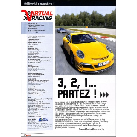 VIRTUAL RACING |Premier Numéro
