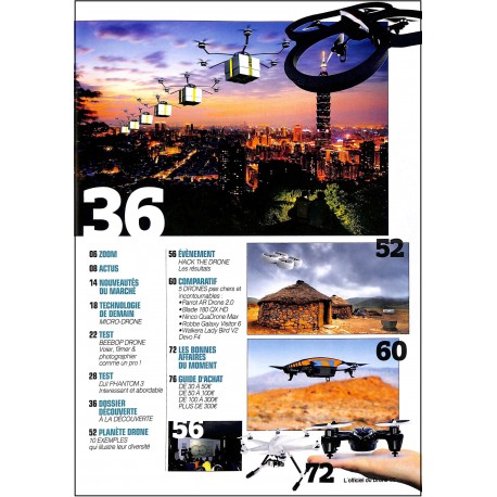 L'officiel du Drone |Premier Numéro