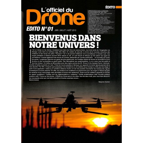L'officiel du Drone |Premier Numéro