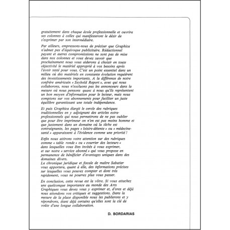 Graphica |Premier Numéro