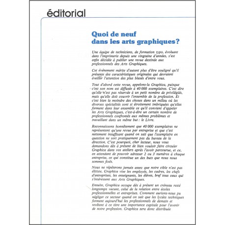 Graphica |Premier Numéro