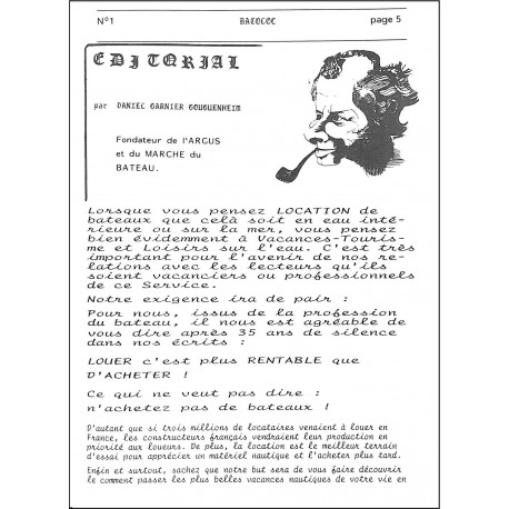 BATO'LOC international |Premier Numéro