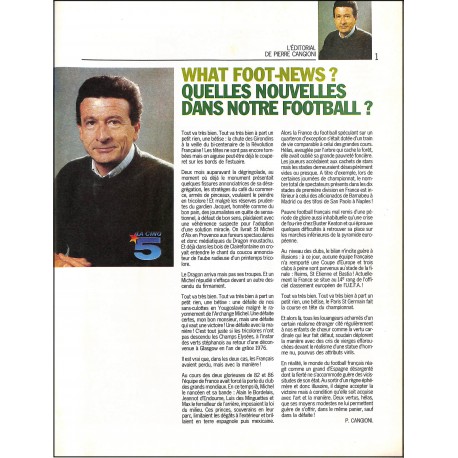 FOOT NEWS |Premier Numéro