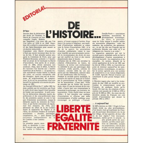 Le journal des associations |Premier Numéro