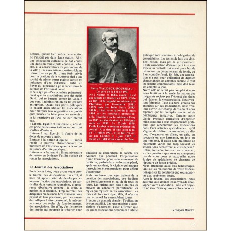 Le journal des associations |Premier Numéro