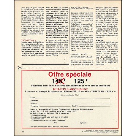 Le journal des associations |Premier Numéro