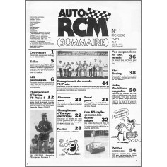 AUTO RCM |Premier Numéro 2
