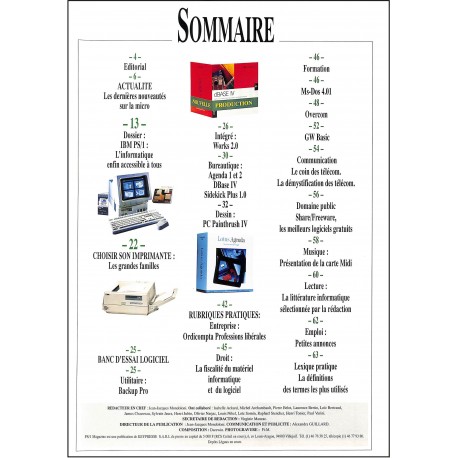 PS/1 magazine |Premier Numéro