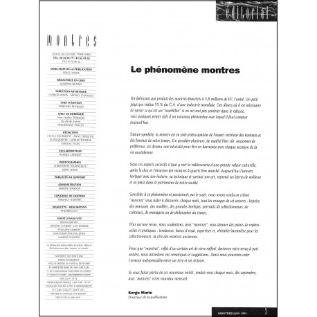 MONTRES |Premier Numéro