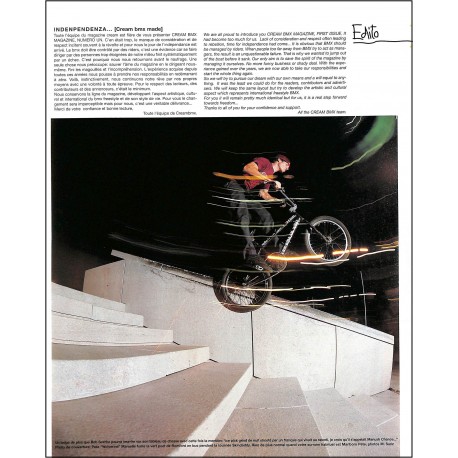 Cream bmx |Premier Numéro