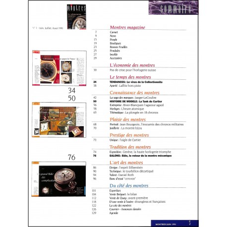 MONTRES |Premier Numéro