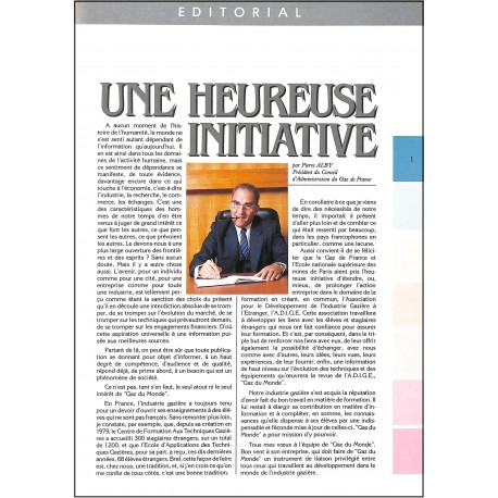 GAZ DU MONDE |Premier Numéro