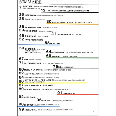 SPORT REPORTER |Premier Numéro