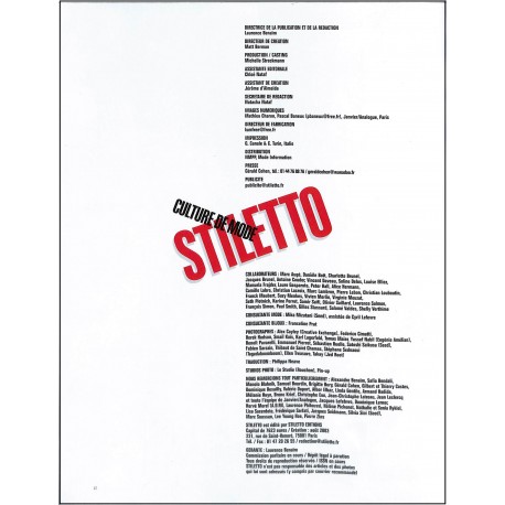 STILETTO |Premier Numéro