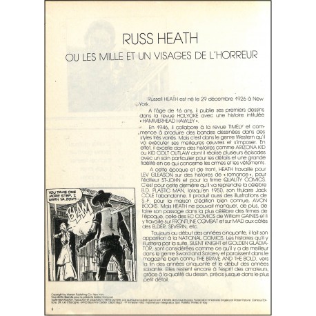 L'art de la B.D. |Premier Numéro