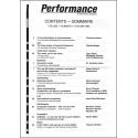 PERFORMANCE |Premier Numéro