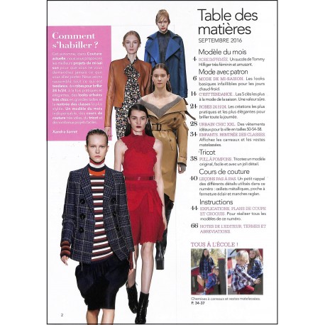 COUTURE actuelle |Premier Numéro