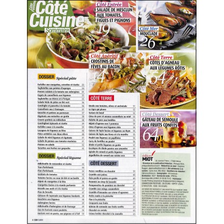 CÔTÉ CUISINE |Premier Numéro