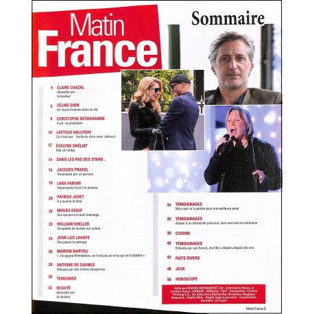 MATIN FRANCE |Premier Numéro
