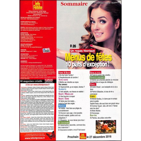 INFO FEMME |Premier Numéro