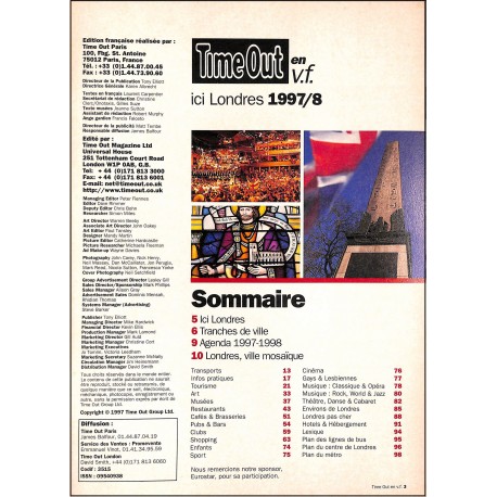 Time Out en V.F. |Premier Numéro