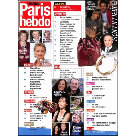 Paris Hebdo |Premier Numéro