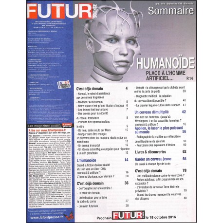 FUTUR SCIENCE |Premier Numéro