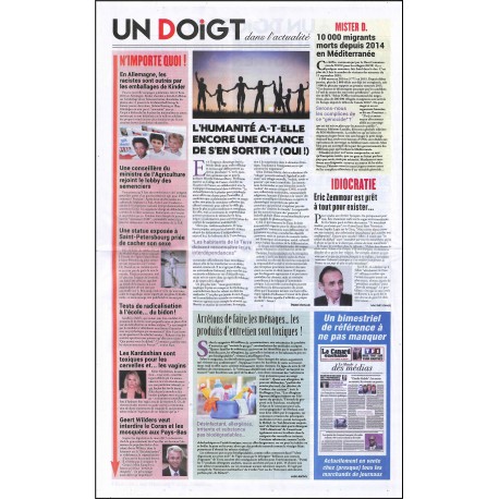 UN DOIGT dans l'actualité |Premier Numéro