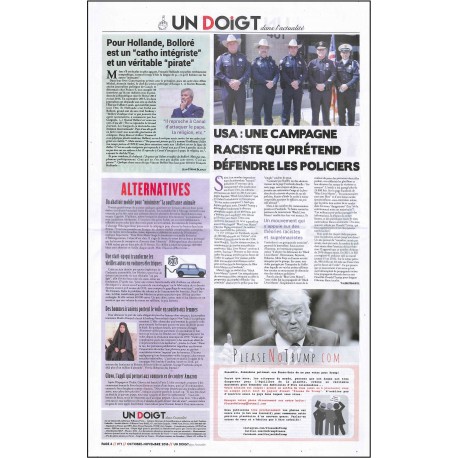 UN DOIGT dans l'actualité |Premier Numéro