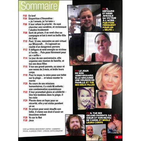 Enquête détective |Premier Numéro