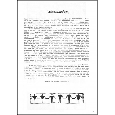 NITASSINAN |Premier Numéro