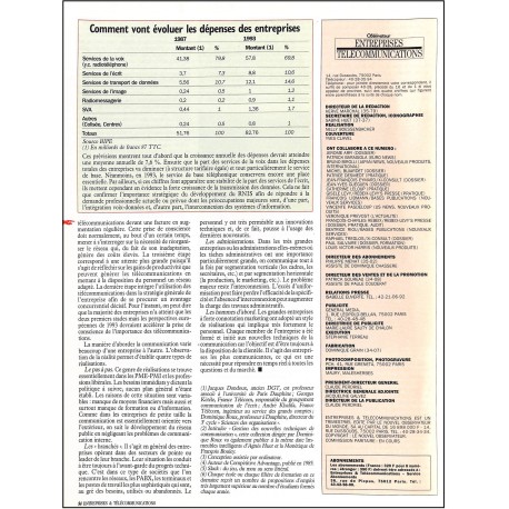 ENTREPRISES & TELECOMMUNICATIONS |Premier Numéro
