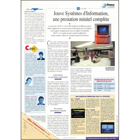 JOUVE systèmes d'information |Premier Numéro
