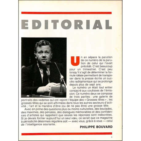 Le journal des GROSSES TÊTES |Premier Numéro