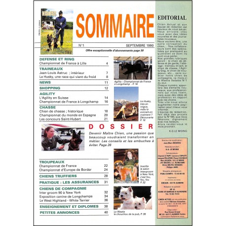 CHIEN ACTUEL |Premier Numéro