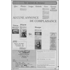 LE CHINEUR du mercredi |Premier Numéro 2