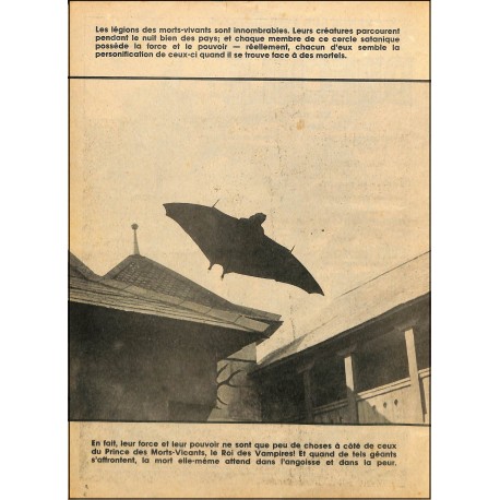 TERREUR DE DRACULA |Premier Numéro