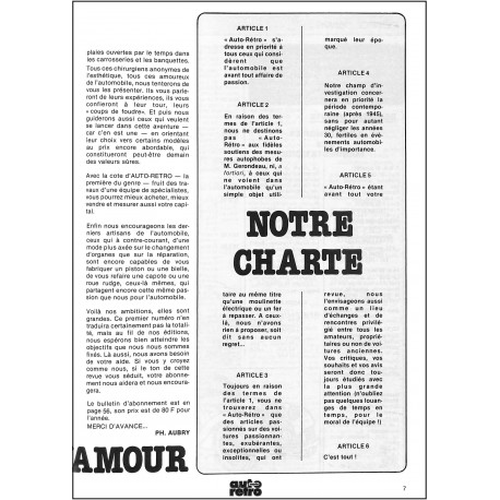 AUTO MOTO RETRO |Premier Numéro