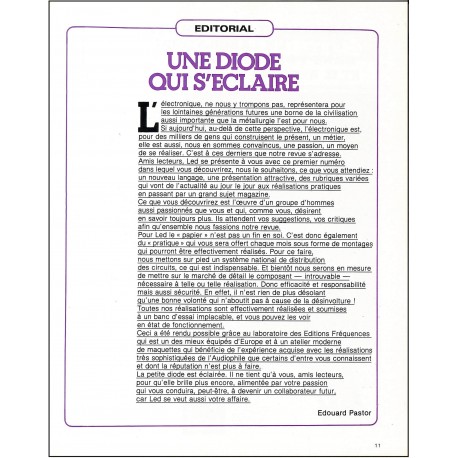 LED |Premier Numéro