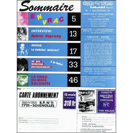 SILENCE ON TOUNE MAGAZINE |Premier Numéro