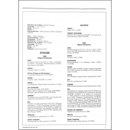 VIDEO BROADCAST |Premier Numéro