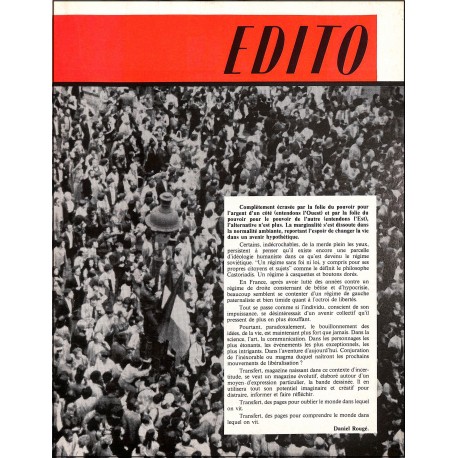 TRANSFERT |Premier Numéro