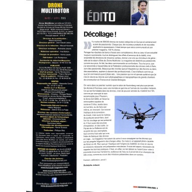 Drone multirotor |Premier Numéro