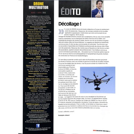 Drone multirotor |Premier Numéro