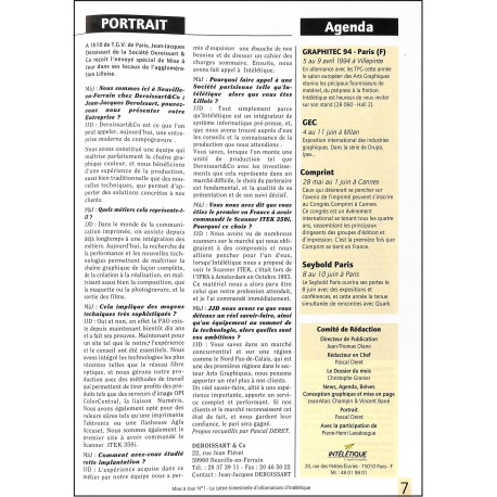 MISE À JOUR |Premier Numéro