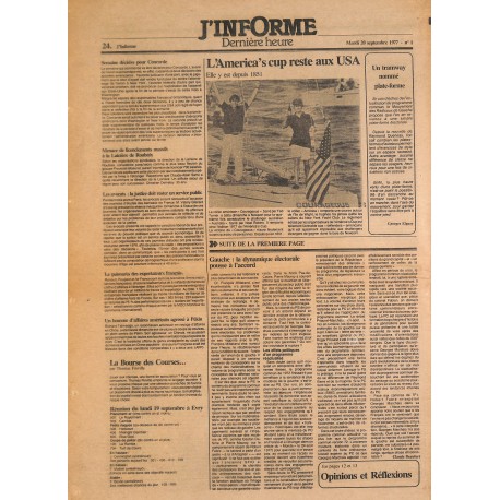 J'INFORME |Premier Numéro