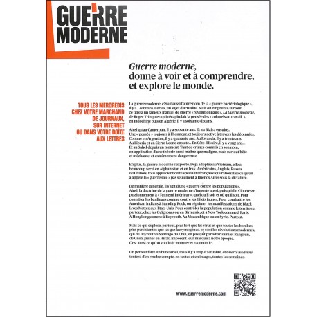 GUERRE MODERNE |Premier Numéro