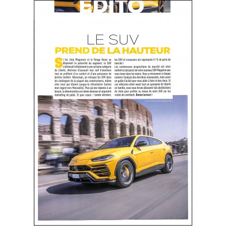 SUV magazine |Premier Numéro